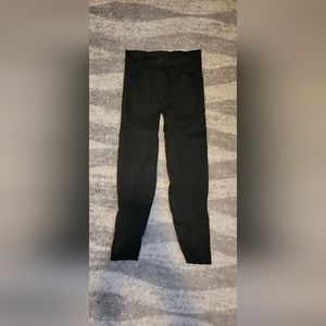 Black pink seamless leggings size md/lg